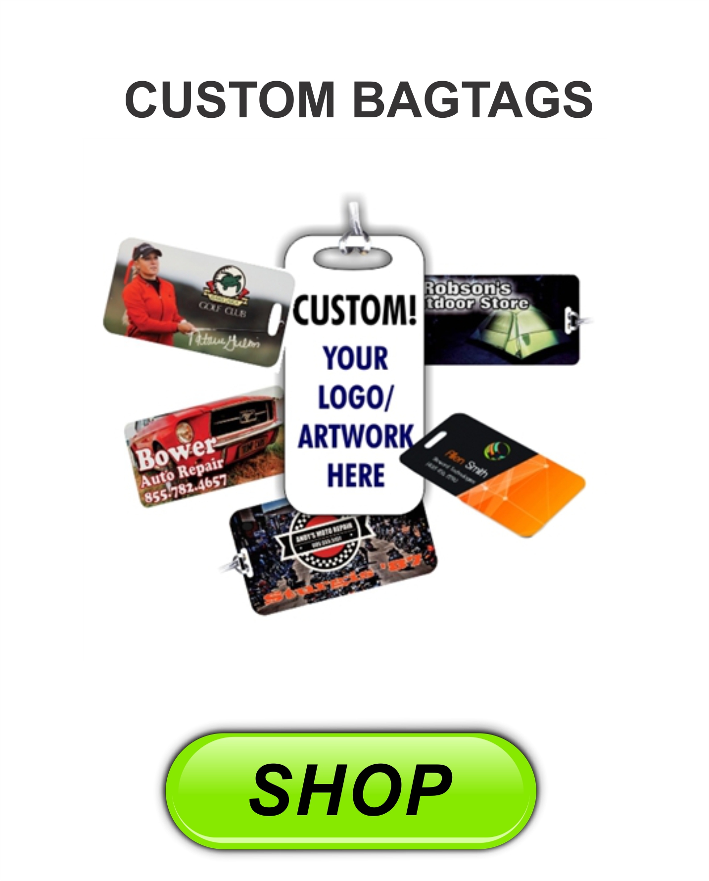 custom bag tags